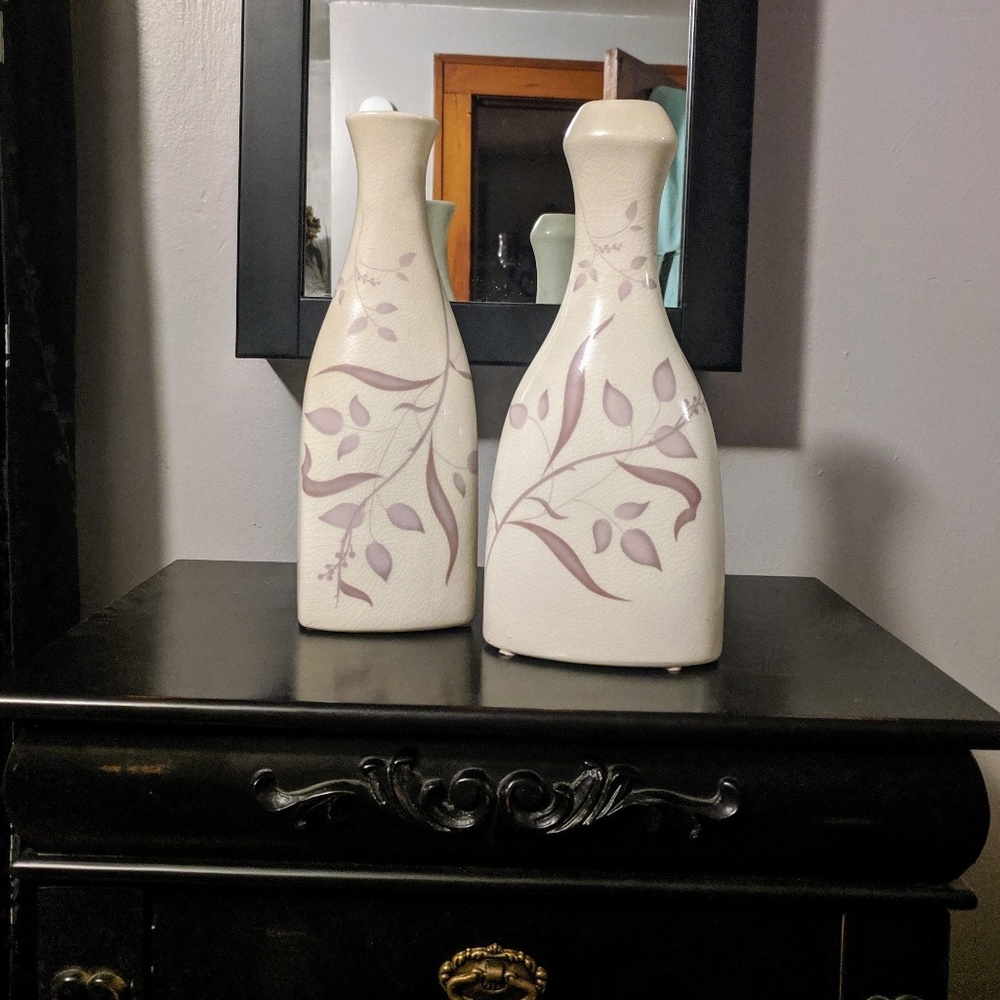Painted Ceramic Vases